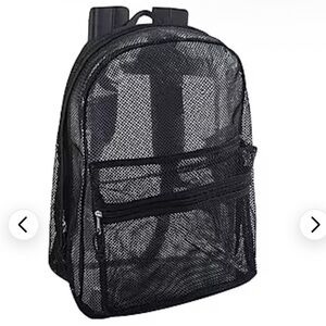 Staples Mesh Backpack